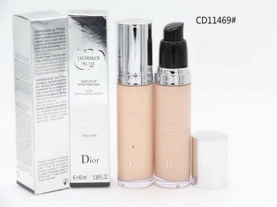 New Dior Skin Glowing Nude Fluid Foundation 40ml 1.38oz